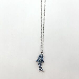 KS856-Kate Spade shark necklace
